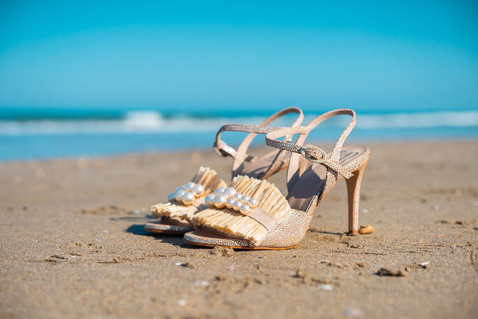 scarpe per matrimonio in spiaggia