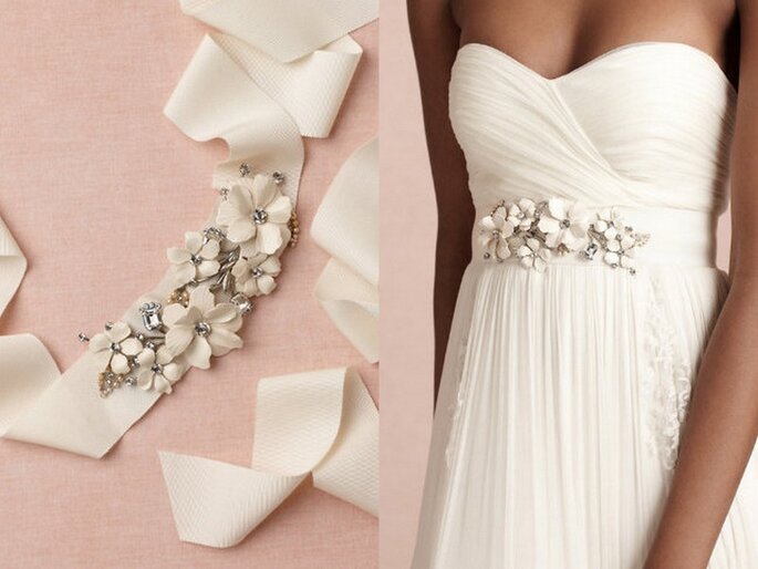 cinta para vestido de noiva